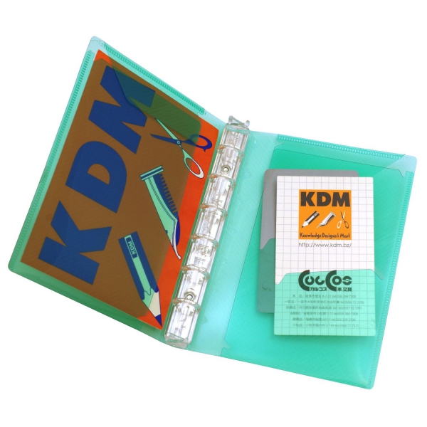 ミニ6穴 マイシステムバインダー(システム手帳バインダー)【Sオレンジ