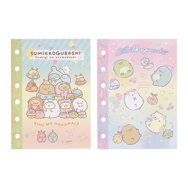すみっこぐらし ミニ6穴 シールノート : 文房具と文具通販のKDM