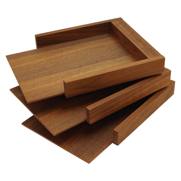 【Wata-Jiro-】バトラー トレイ3段 ハイタイド  ウォールナット Wata-Jiro-様専用】バトラー トレイ3段 ハイタイド ウォールナット