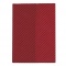 水縞 文庫判 ブックカバー【レッド×えんじ】