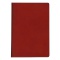 B6サイズ ノートカバー 本革製（牛革・オイルレザー）【レッド】