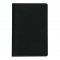 A6サイズ ノートカバー 本革製（牛革・オイルレザー）【ブラック】