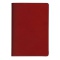 A6サイズ ノートカバー 本革製（牛革・オイルレザー）【レッド】