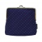 マルト/Marthe パターンポーチ【ダークブルー】