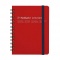 A6変型 月間ブロック ロルバーンダイアリーM【レッド】
