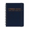 A6変型 月間ブロック ロルバーンダイアリーM【ダークブルー】