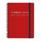 A5変型 月間ブロック ロルバーンダイアリー【レッド】