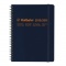 A5変型 月間ブロック ロルバーンダイアリー【ダークブルー】