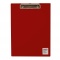 ビュロー A4クリップボード シングル【レッド】