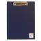 ビュロー A4クリップボード シングル【ダークブルー】