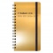 A6変型 ロルバーンダイアリー スリム メタリック【ゴールド】