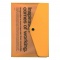 B6 月間ブロック 見開き ポケット【イエロー】