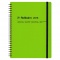 B5変型 月間ブロック ロルバーンダイアリーXL【グリーン】