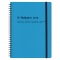 B5変型 月間ブロック ロルバーンダイアリーXL【ブルー】