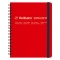 B6変型 月間ブロック ロルバーンダイアリーL【レッド】
