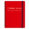 A5変型 月間ブロック ロルバーンダイアリー【レッド】