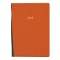 A5 週間バーチカル 見開き コンソナント【オレンジ】