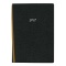A5 週間バーチカル 見開き コンソナント【ブラック】