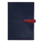 A5 月間ブロック 見開き マンスリーリディ【ダークブルー】
