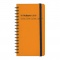 A6変型 月間ブロック ロルバーンダイアリー スリム【イエロー】
