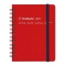 A6変型 月間ブロック ロルバーンダイアリーM【レッド】