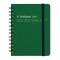A6変型 月間ブロック ロルバーンダイアリーM【グリーン】