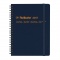 A5変型 月間ブロック ロルバーンダイアリー【ダークブルー】