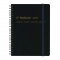 A5変型 月間ブロック ロルバーンダイアリー【ブラック】