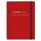 B5変型 月間ブロック ロルバーンダイアリーXL【レッド】