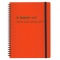 B5変型 月間ブロック ロルバーンダイアリーXL【オレンジ】