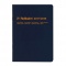 A6 月間ブロック ロルバーンノートダイアリー【ダークブルー】