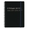 A5変型 月間ブロック ロルバーンダイアリー【ブラック】