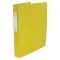 buro/ビュロー A4サイズ 2穴 Dリングファイル【イエロー】