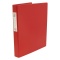 buro/ビュロー A4サイズ 2穴 Dリングファイル【レッド】