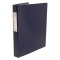buro/ビュロー A4サイズ 2穴 Dリングファイル【ダークブルー】