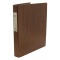 buro/ビュロー WOOD A4サイズ 2穴 Dリングファイル【ダークブラウン】