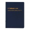 A6 月間ブロック ロルバーンノートダイアリー【ダークブルー】