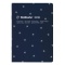 B6 月間ブロック ロルバーンノートダイアリー スター【ダークブルー】