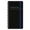 A6変型 月間ブロック ロルバーンダイアリー スリム【ブラック】