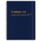 B5変型 月間ブロック ロルバーンダイアリーXL【ダークブルー】