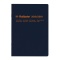 A5 月間ブロック ロルバーンノートダイアリー【ダークブルー】