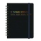 A6変型 月間ブロック ロルバーンダイアリーM【ブラック】