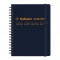 B6変型 月間ブロック ロルバーンダイアリーL【ダークブルー】