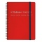 A5変型 月間ブロック ロルバーンダイアリー【レッド】