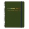 A5変型 月間ブロック ロルバーンダイアリー【オリーブ】