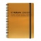 A5変型 月間ブロック ロルバーンダイアリー メタリック【ゴールド】