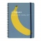 ロルバーン ポケット付メモ フルーツ A5サイズ【B/バナナ】