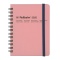 A6変型 月間 ブロック ロルバーンダイアリー M【ライトピンク】