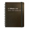 A6変型 月間 ブロック ロルバーンダイアリー M メタリック【メタリックブラック】
