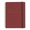 A6変型 月間ブロック ロルバーンダイアリー L クラスタ【レッド】